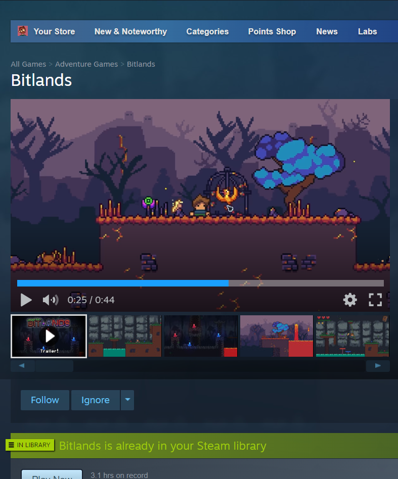 Bitlands Game